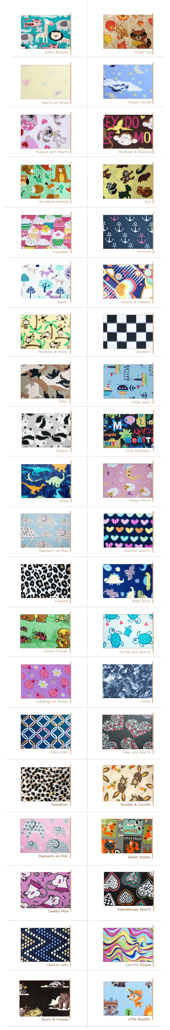 fleece prints