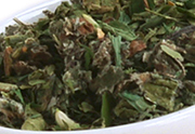 Organic leaf delight treat for chinchillas, rabbits, guinea pigs, degus